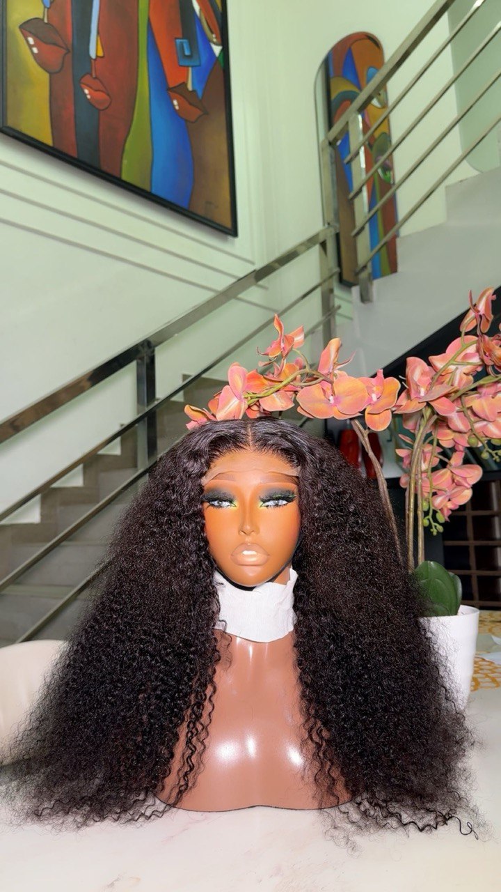 CS45- Superfull Exotic Curls + 4x4 Closure